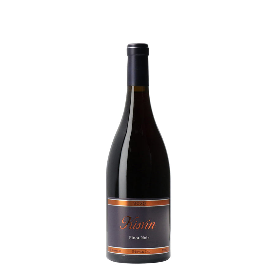日本ワイン_ピノノワール 2020_Kisvin Winery_山梨県産赤ワイン_フルボディ_750ml