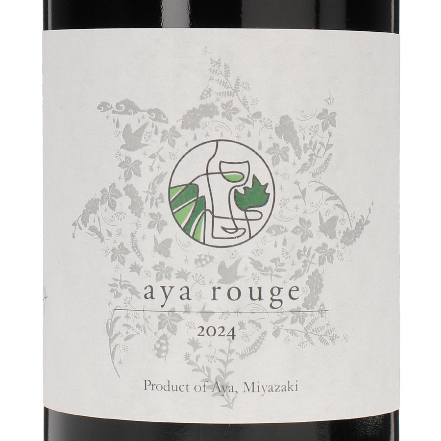 日本ワイン_2024 Aya Rouge 綾ルージュ_KATSUKI WINES_宮崎県産赤ワイン_ミディアムボディ_750ml
