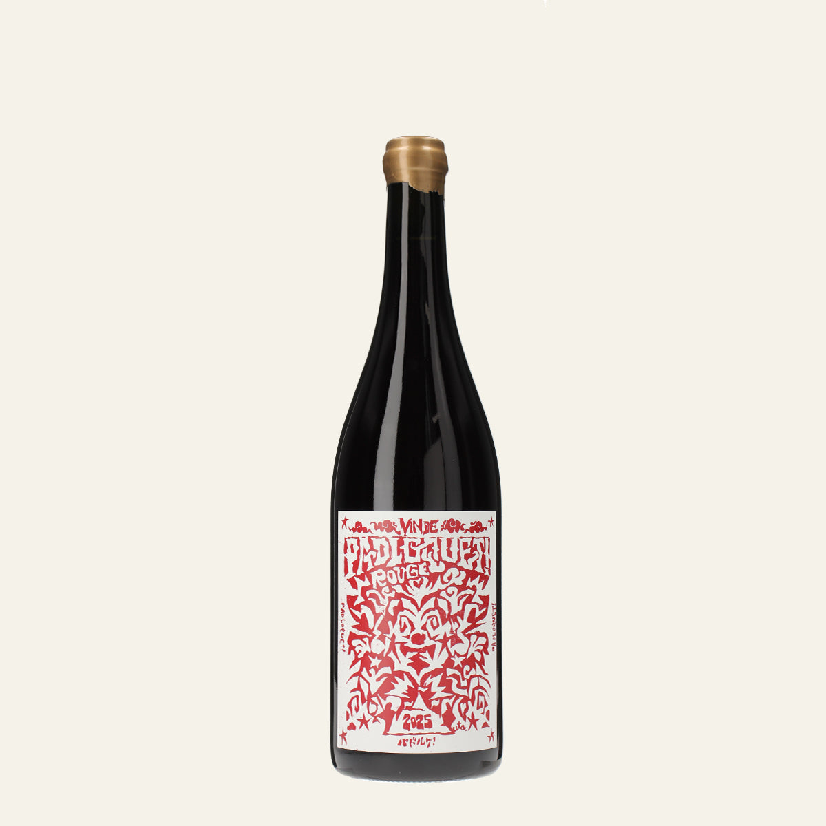 2025 Rouge /Vin de Padloquet! /赤ワイン /ミディアムボディ /750ml