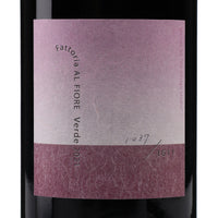 日本ワイン_Verde 2021_Fattoria AL FIORE_宮城県産赤ワイン_ミディアムボディ_750ml