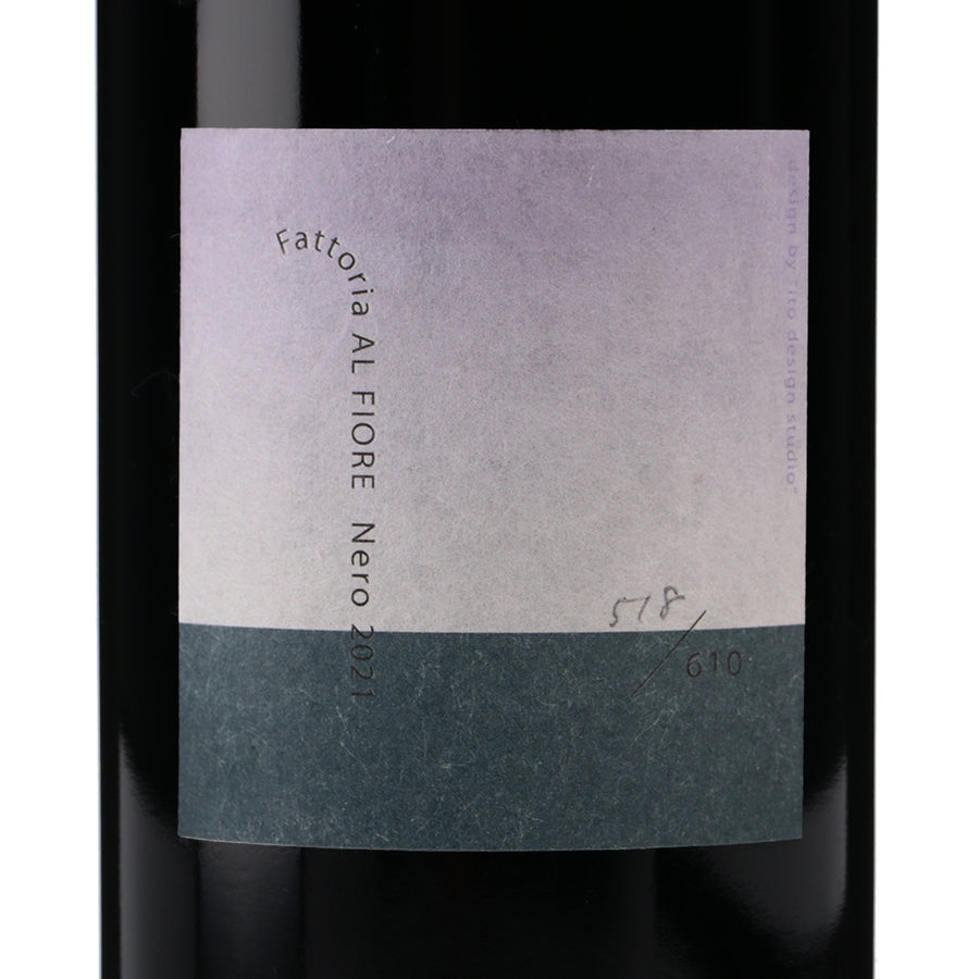 日本ワイン_Nero 2021_Fattoria AL FIORE_宮城県産赤ワイン_フルボディ_750ml