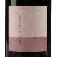 日本ワイン_verde 2022_Fattoria AL FIORE_宮城県産赤ワイン_ミディアムボディ_750ml
