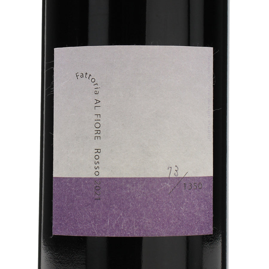日本ワイン_Rosso 2021_Fattoria AL FIORE_宮城県産赤ワイン_ミディアムボディ_750ml