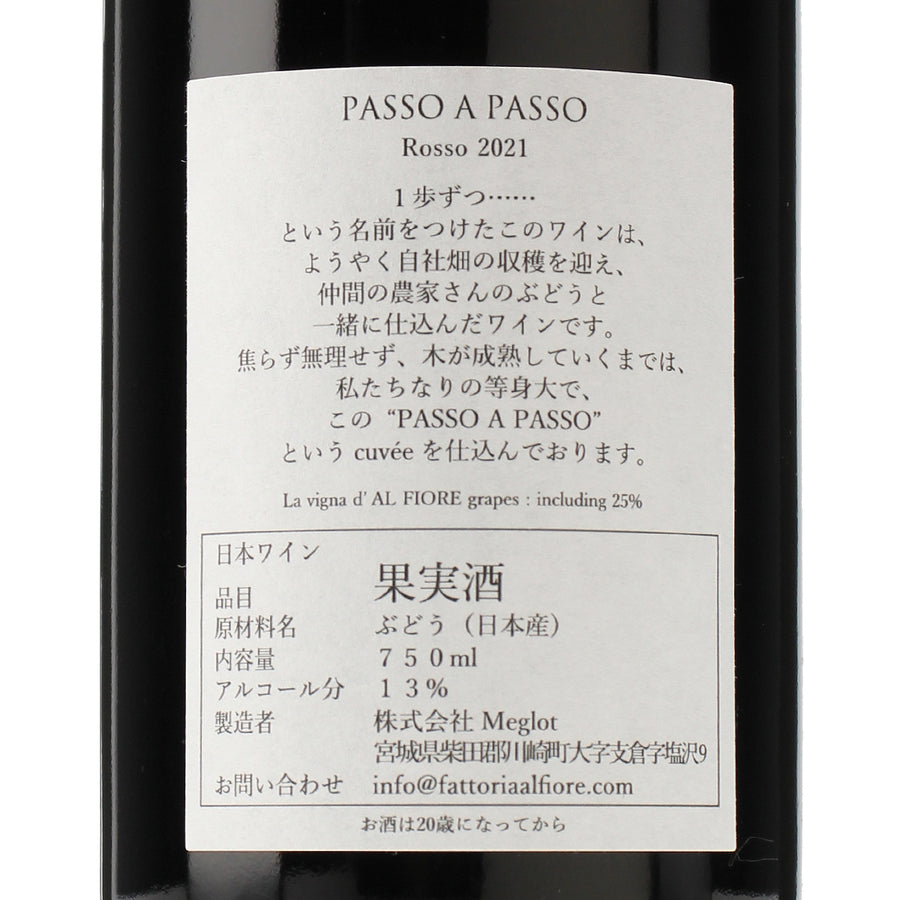 PASSO A PASSO 2021 Rosso
