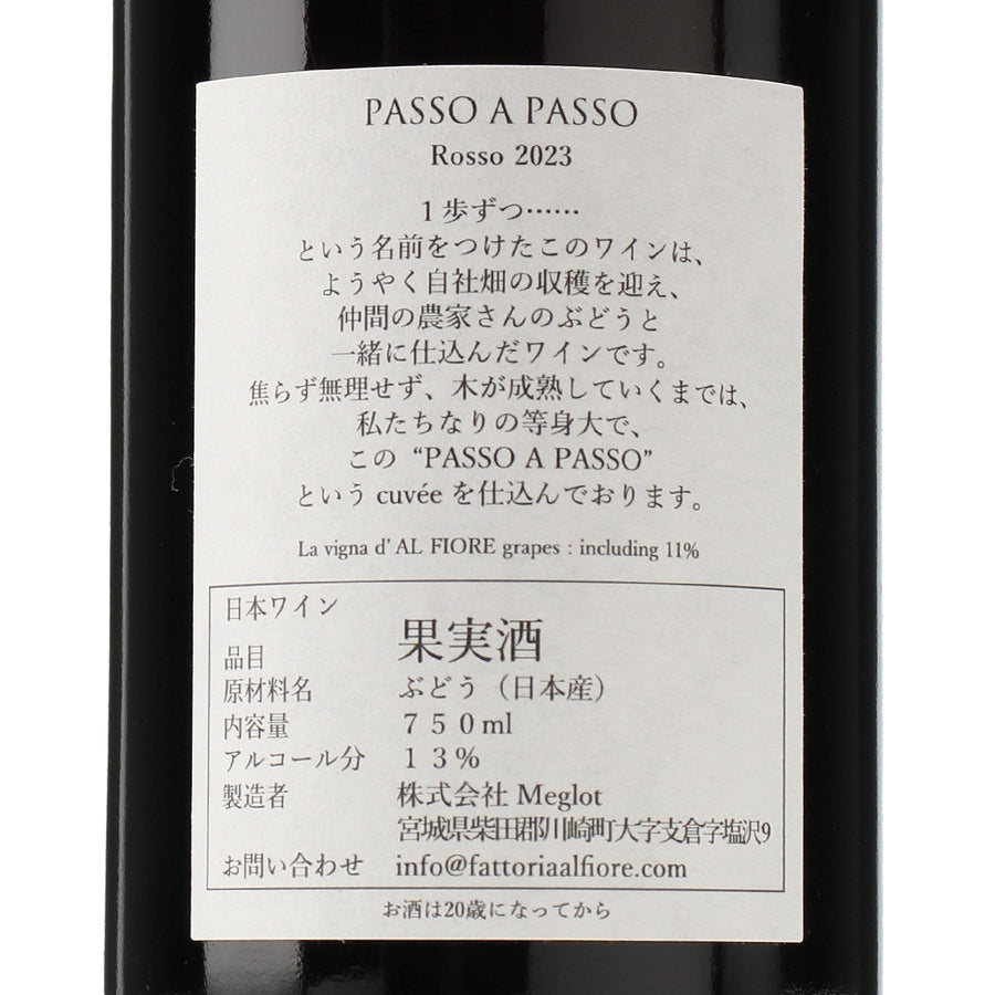 PASSO A PASSO 2023 Rosso
