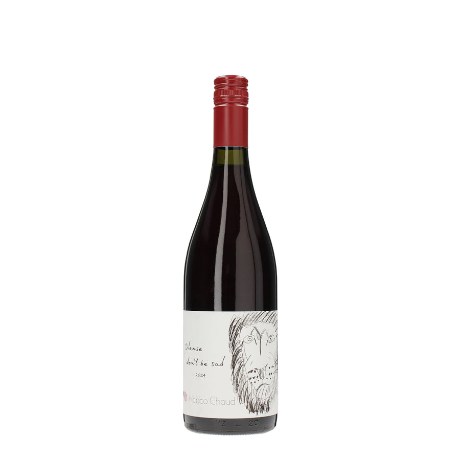 日本ワイン_Please don't be sad. 2024_ハッコーショオ_新潟県産赤ワイン_ミディアムボディ_750ml