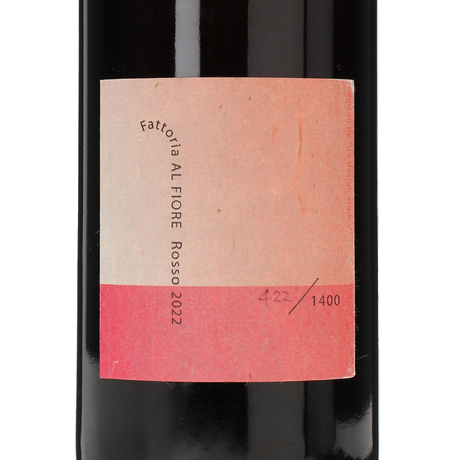 日本ワイン_Rosso 2022_Fattoria AL FIORE_宮城県産赤ワイン_ミディアムボディ_750ml