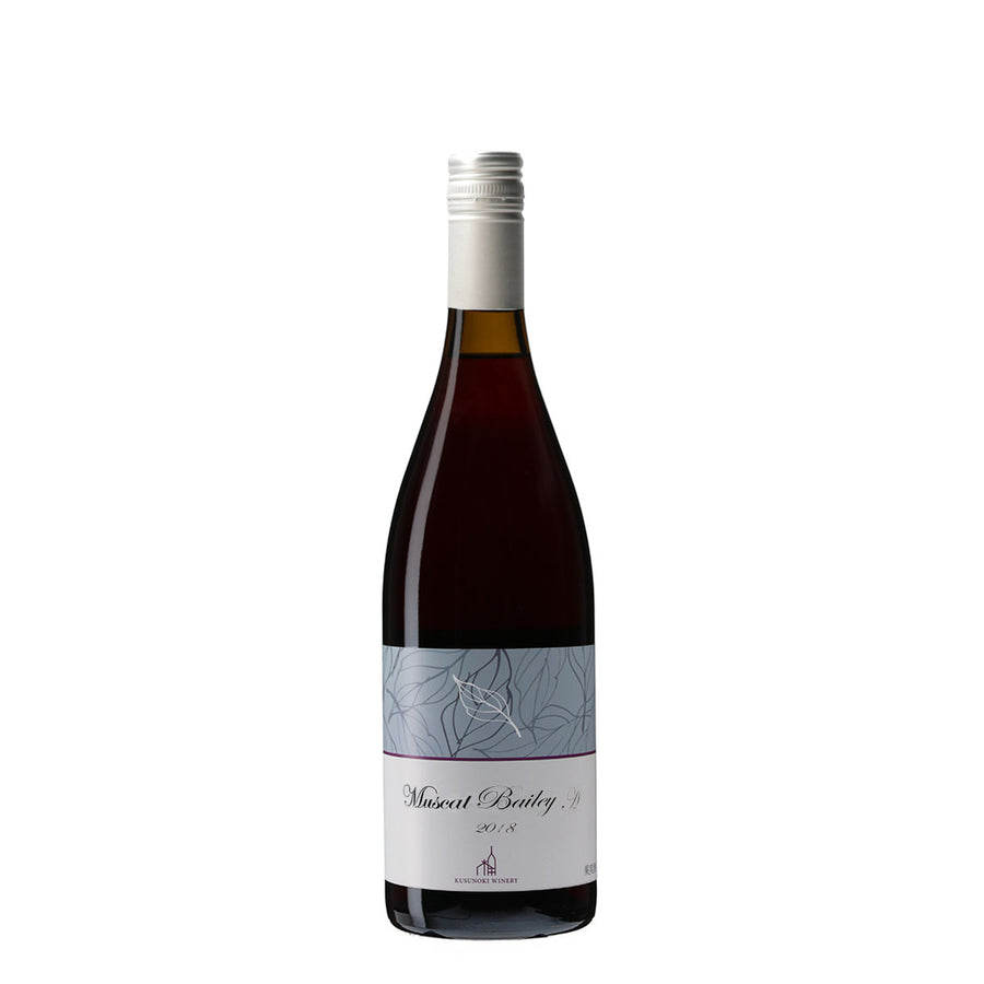 日本ワイン_マスカットベイリーA 2018_楠わいなりー_長野県産赤ワイン_ミディアムボディ_750ml