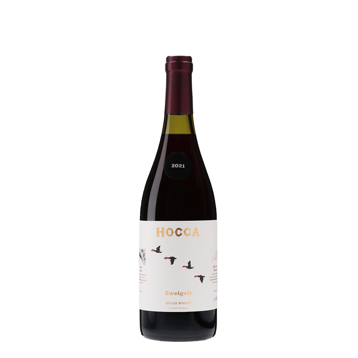 HOCCA Zweigelt 2021 /HOCCA WINERY /赤ワイン /ミディアム