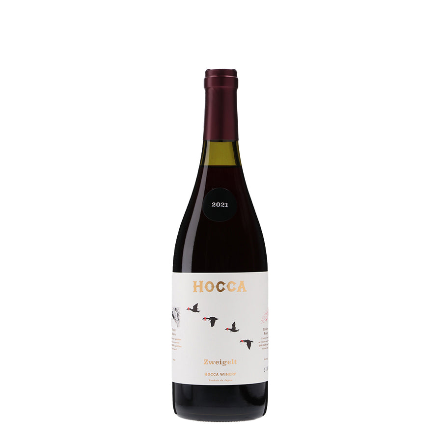 日本ワイン_HOCCA Zweigelt 2021_HOCCA WINERY_山形県産赤ワイン_ミディアムボディ_750ml
