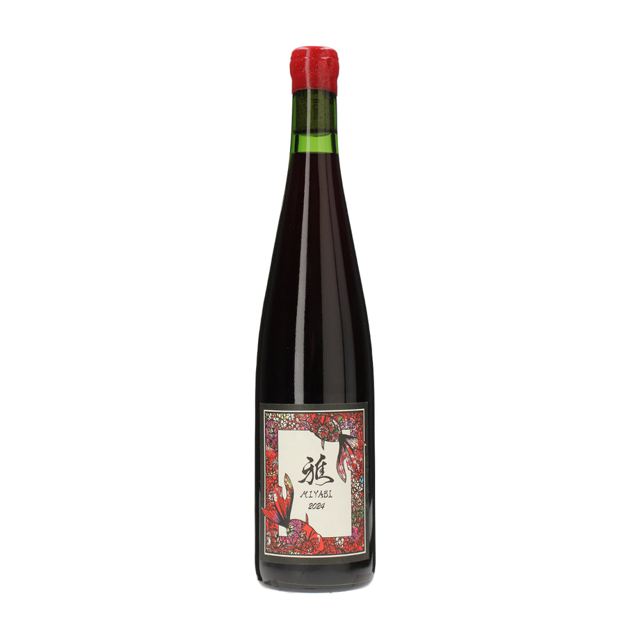 日本ワイン_MIYABI 2024_Domaine Bless_北海道産赤ワイン_ミディアムボディ_750ml