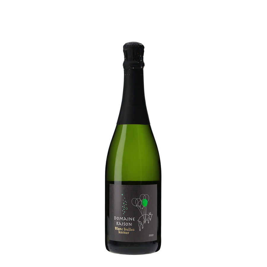 日本ワイン_ブラン ビュル ケルナー 2022_ドメーヌレゾン_北海道産スパークリングワイン_辛口_750ml