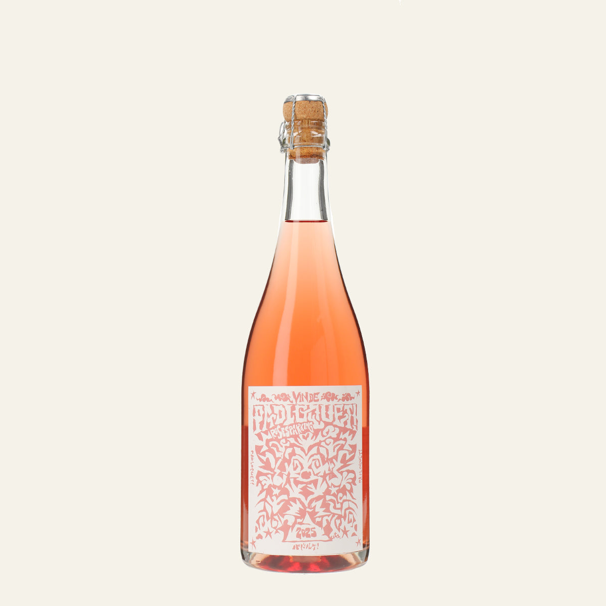 2025 Rosé Sparking /Vin de Padloquet! /スパークリングワイン /辛口