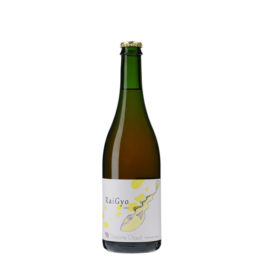 日本ワイン_雷魚 2022(雷魚)_ドメーヌ・ショオ_新潟県産スパークリングワイン_辛口_750ml