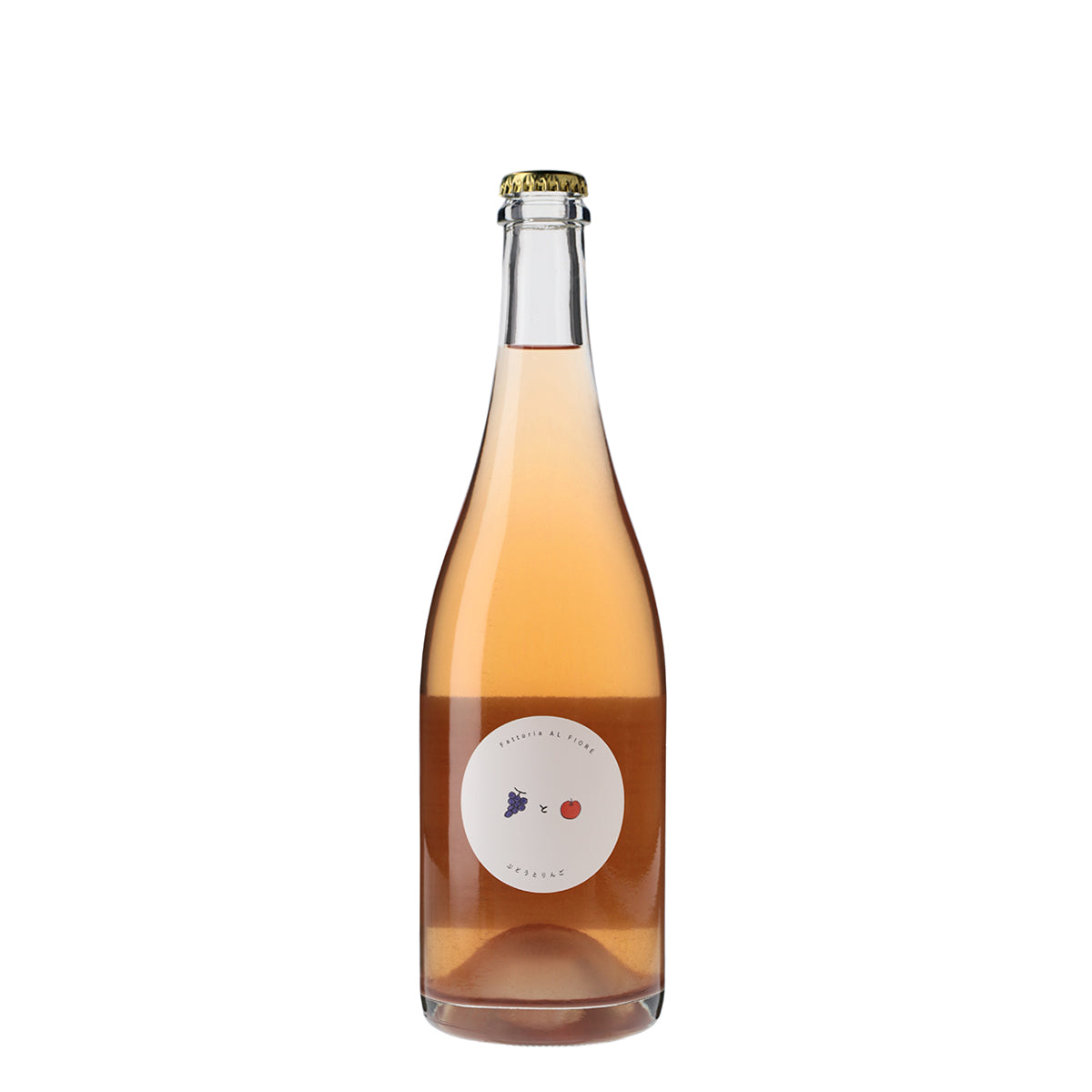 ぶどうとりんご 2022 /Fattoria AL FIORE /スパークリングワイン /辛口 /750ml – wa-syu /日本ワイン限定通販