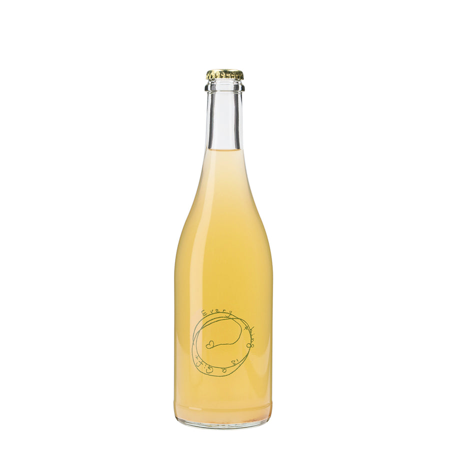 日本ワイン_Everything is a gift Bianco 2023_Fattoria AL FIORE_宮城県産スパークリングワイン_辛口_750ml