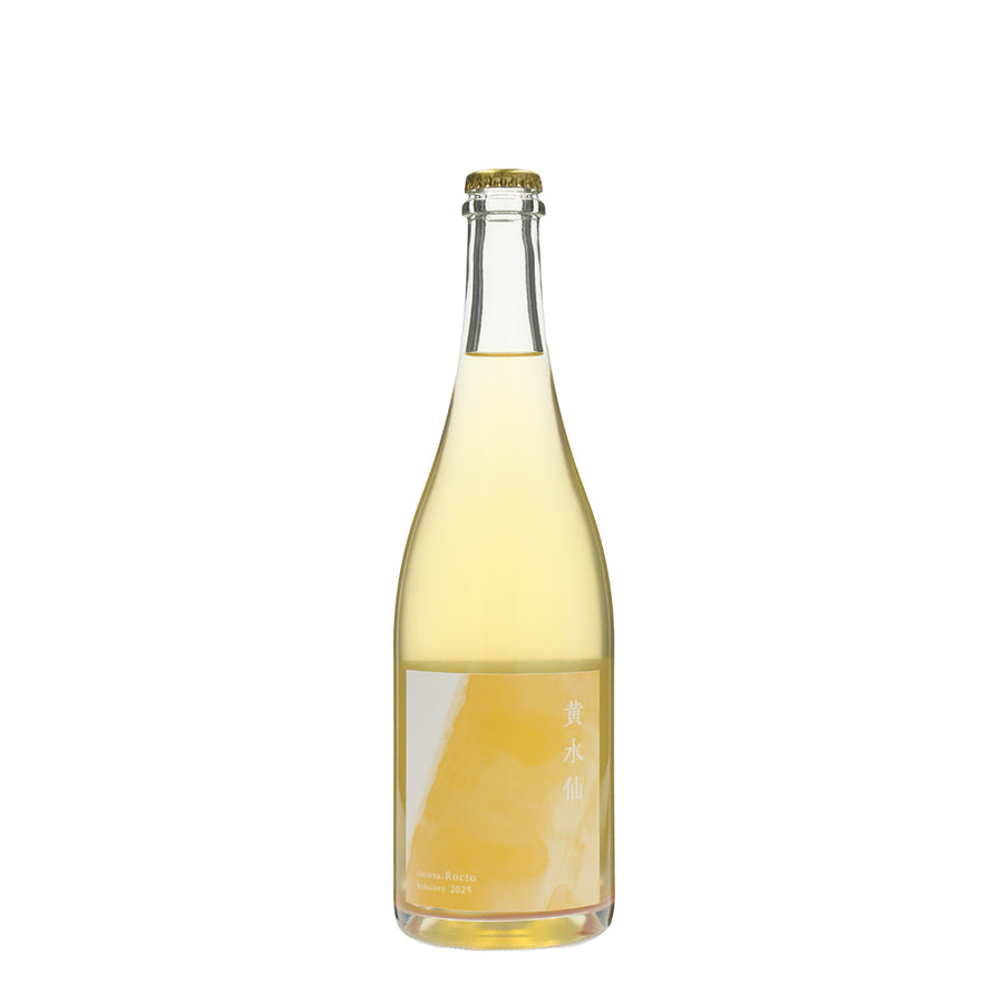 日本ワイン_黄水仙 2025_福山わいん工房_広島県産スパークリングワイン_辛口_750ml