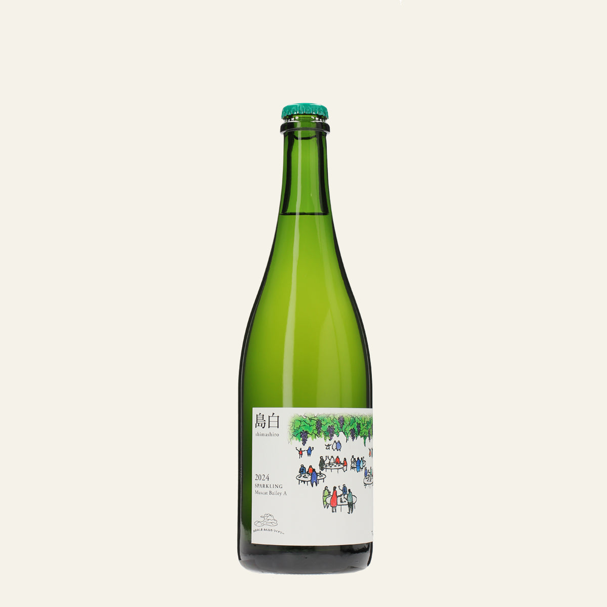 島白 2024 スパークリング マスカットベーリーA /大三島みんなの