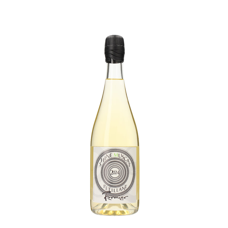 日本ワイン_シャインマスカット スパークリング_フェルミエ_新潟県産スパークリングワイン_辛口_750ml