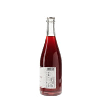 日本ワイン_ペットナット ルージュ 2023_ヨネファーム東御_長野県産スパークリングワイン_辛口_750ml