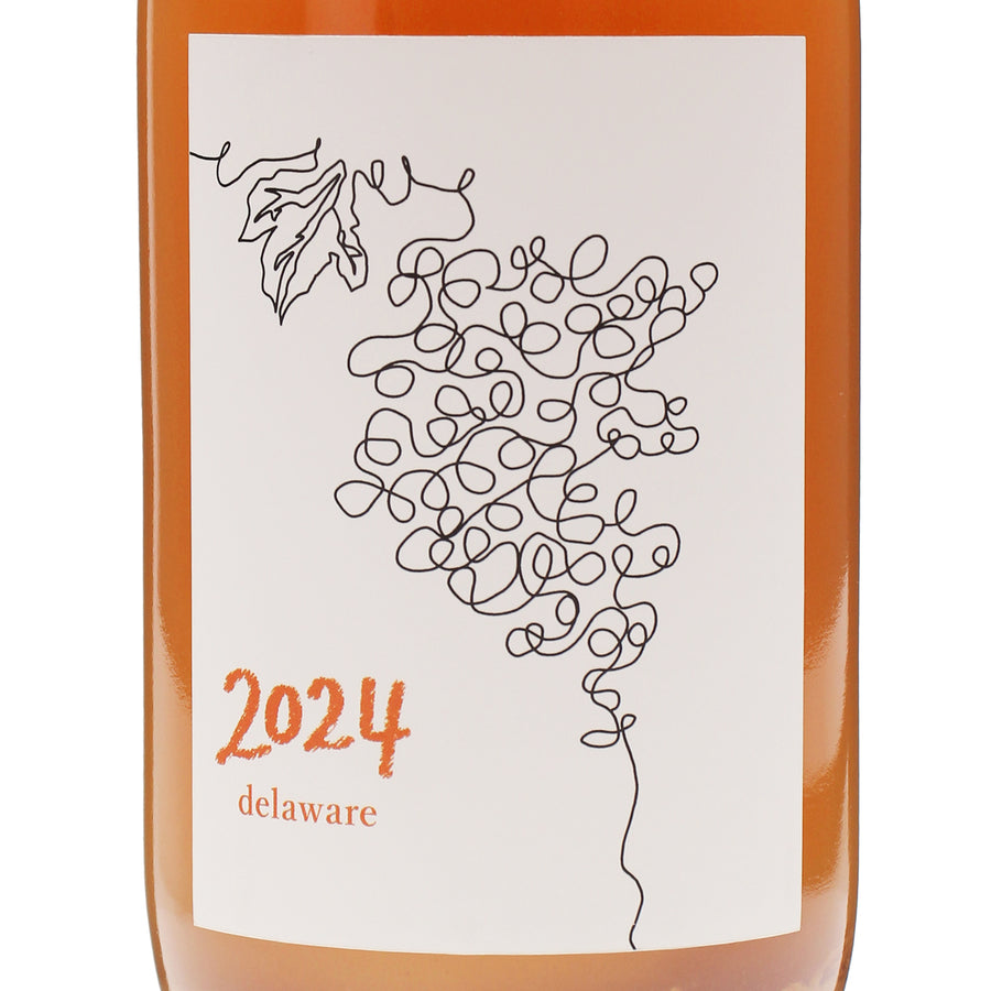 日本ワイン_デラウェア 瓶内二次発酵 2024(750ml)_かほくらし社_山形県産スパークリングワイン_辛口_750ml