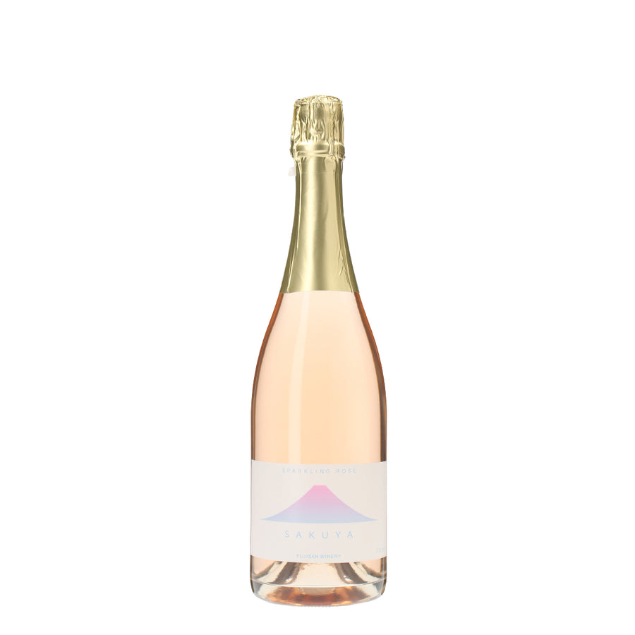 日本ワイン_SAKUYA Domestic Wine Blend_富士山ワイナリー_静岡県産スパークリングワイン_辛口_750ml