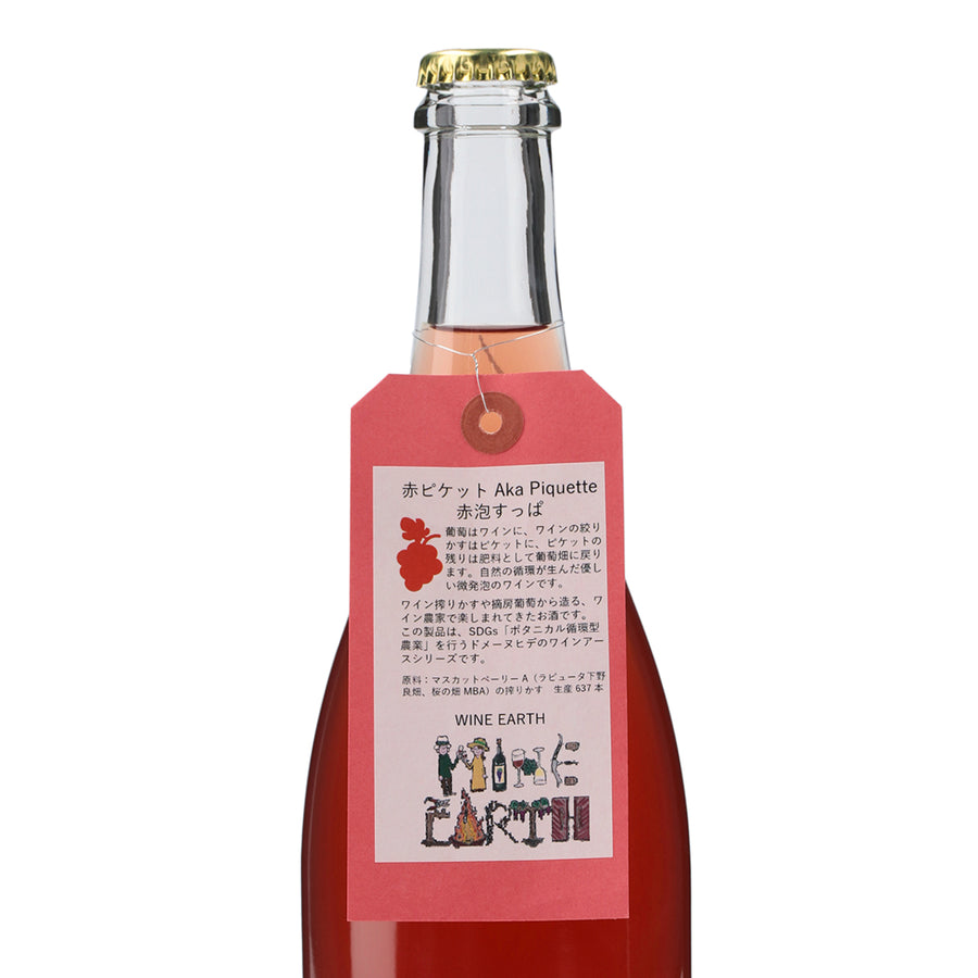 日本ワイン_赤ピケット 別名「もんしゃん」_ドメーヌヒデ_山梨県産その他ワイン_辛口_750ml