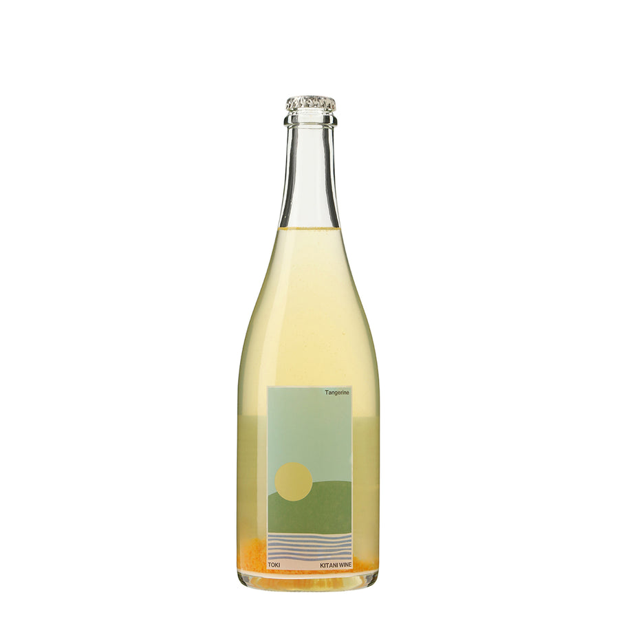日本ワイン_みかんワイン(タンジェリン×TOKI×木谷ワインコラボ)_木谷ワイン_奈良県産フルーツワイン_辛口_750ml