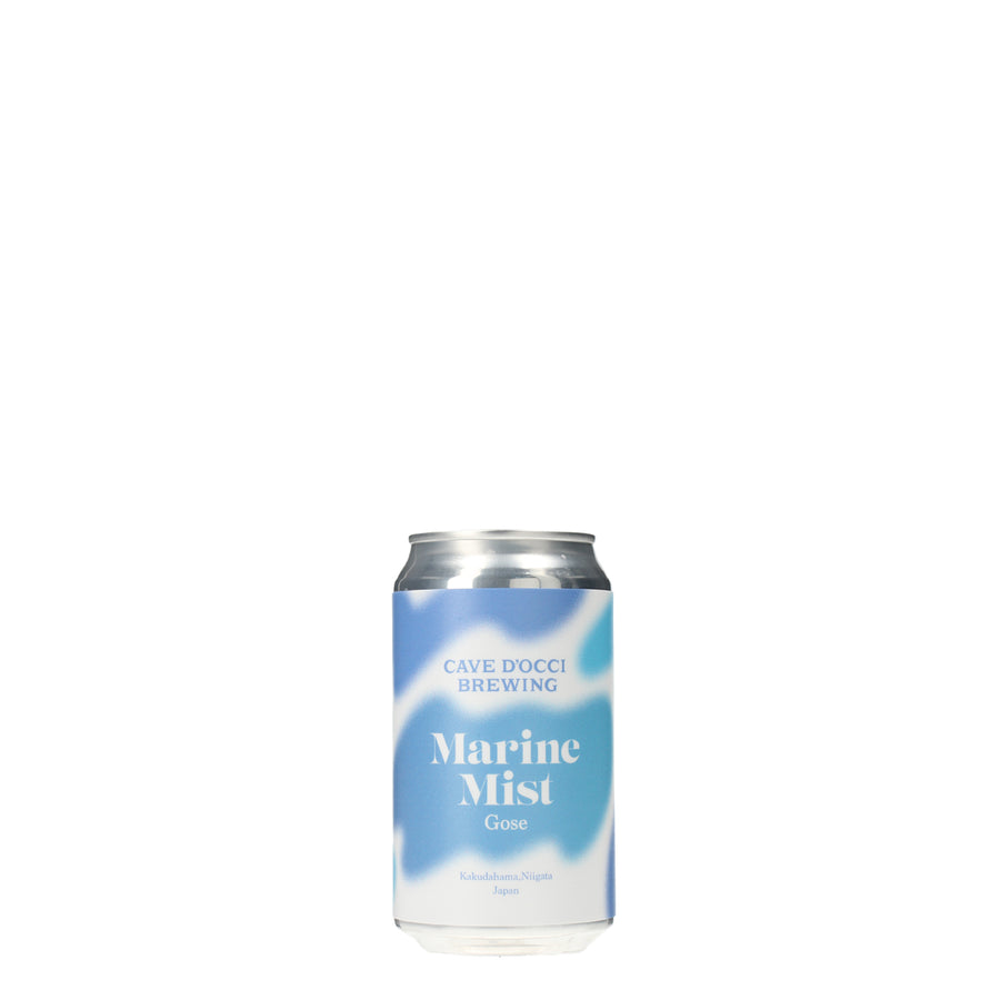 日本ワイン_Marine Mist - マリンミスト -_カーブドッチブルーイング_新潟県産発泡酒_辛口_365ml