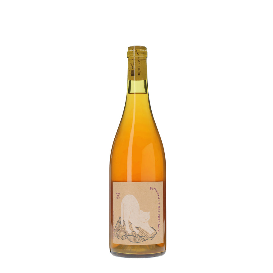 日本ワイン_Anco 2023_Fattoria AL FIORE_宮城県産オレンジワイン_辛口_750ml