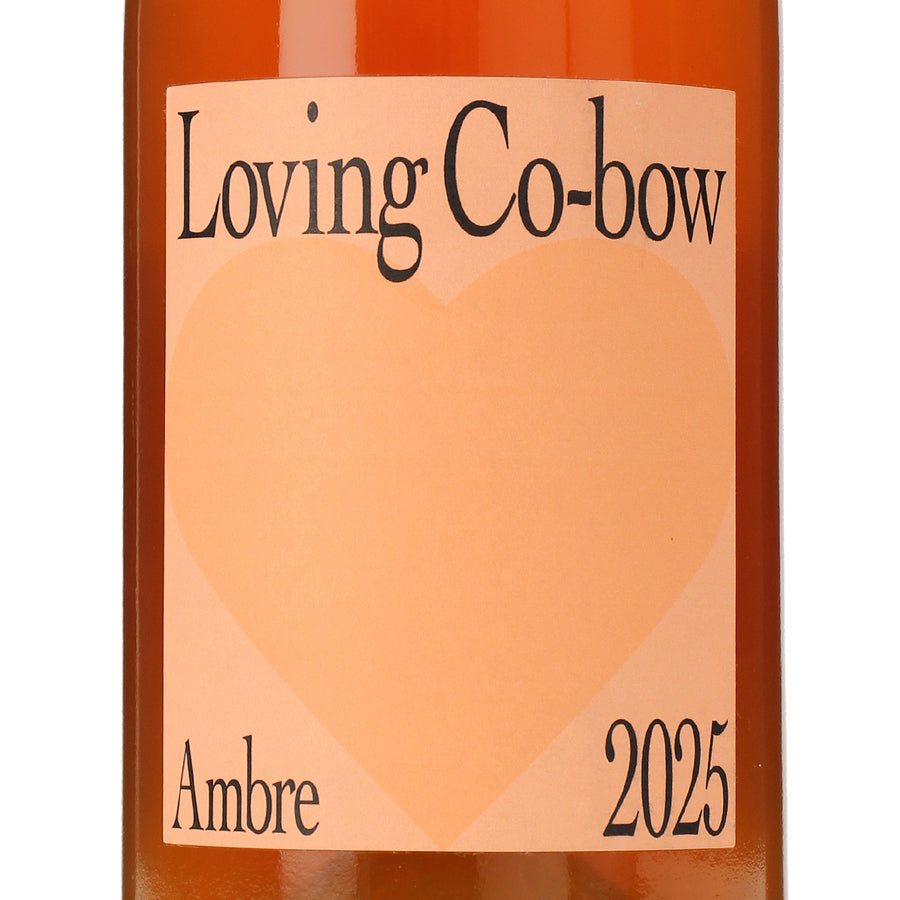 日本ワイン_Loving Co-bow Ambre 2025_アイジョウコウボウ_山梨県産オレンジワイン_辛口_750ml