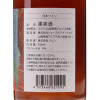 日本ワイン_【ドメーヌヒデ×wa-syu】壺仕立て オレンジ 甲州 2022_ドメーヌヒデ_山梨県産オレンジワイン_辛口_750ml