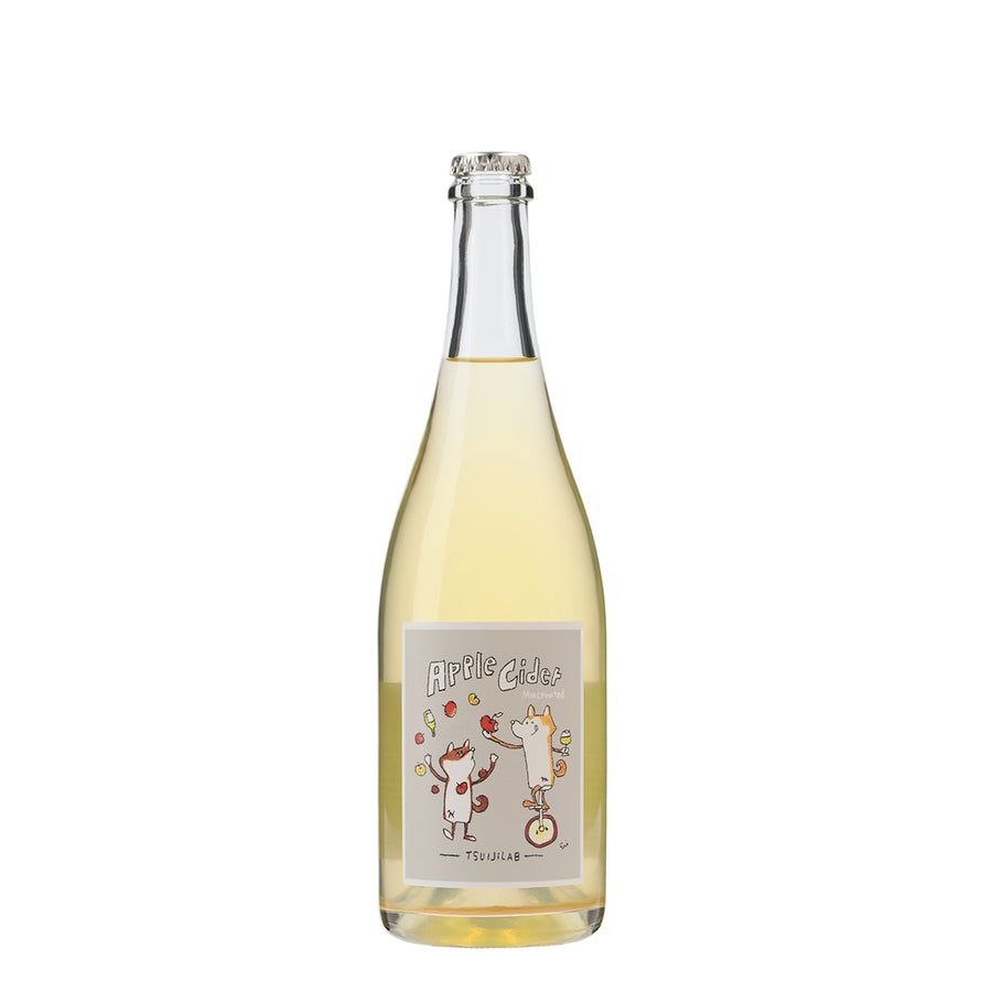 日本ワイン_醸しシードル_ツイヂラボ_長野県産シードル_辛口_750ml