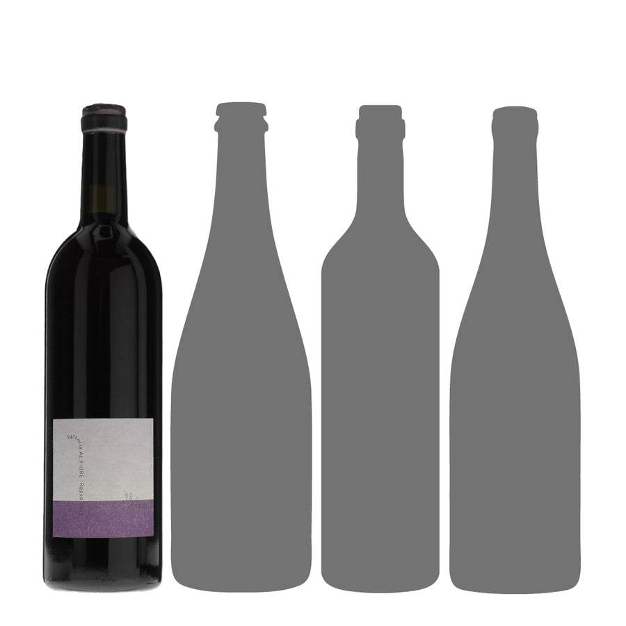 【4本セット】Fattoria AL FIORE「Rosso 2021」とwa-syuおすすめ赤ワイン