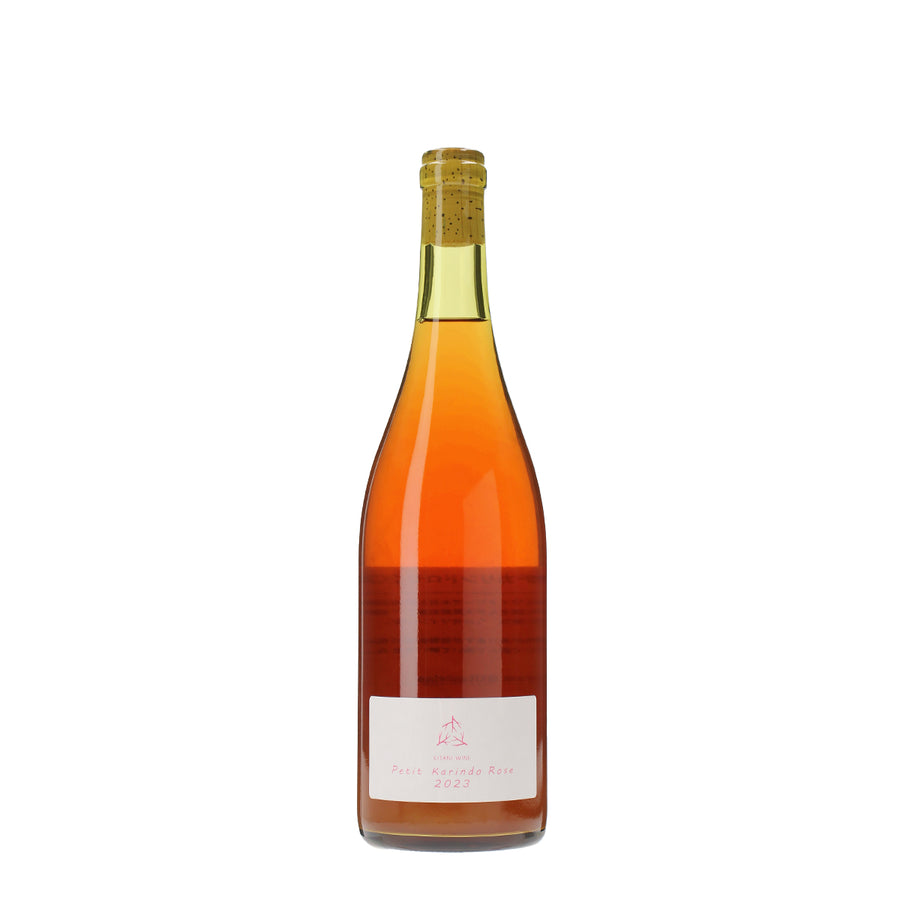 日本ワイン_プチカリンドロゼ 2023_木谷ワイン_奈良県産ロゼワイン_辛口_750ml