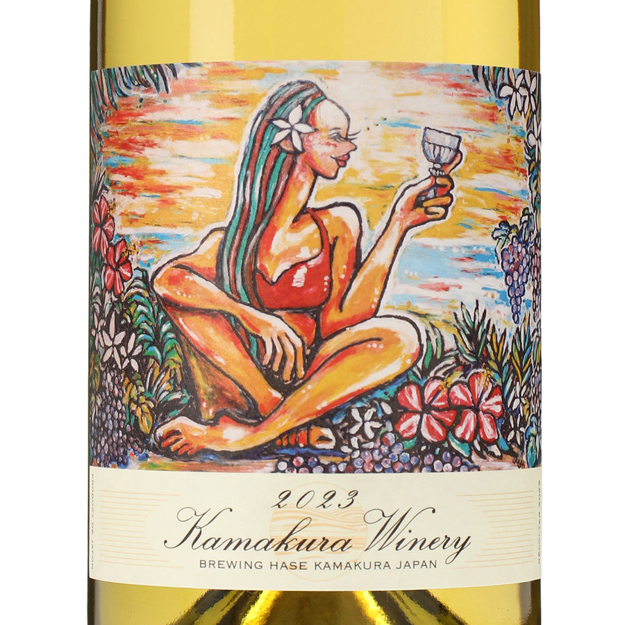 日本ワイン_安曇野シャルドネ 2023_鎌倉ワイナリー_神奈川県産白ワイン_辛口_750ml