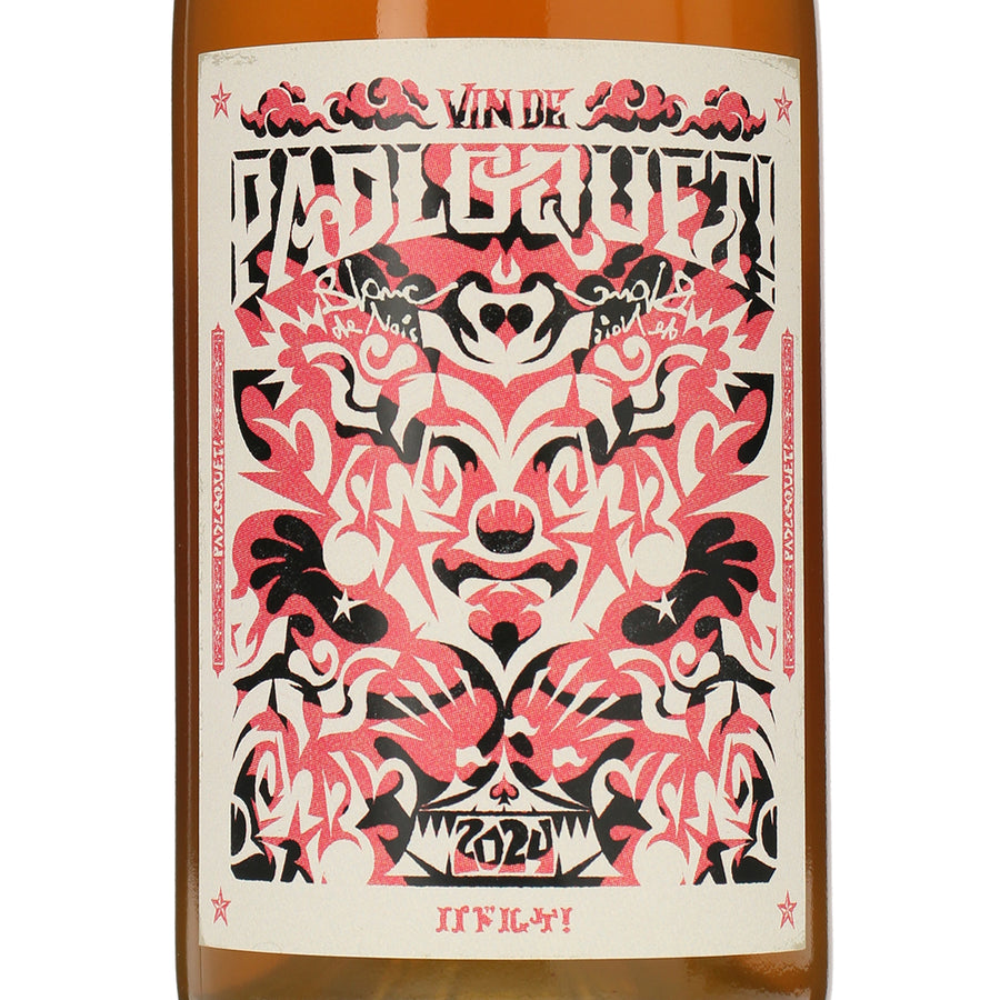 日本ワイン_2024 Blanc de Noir_Vin de Padloquet!_山梨県産白ワイン_辛口_750ml