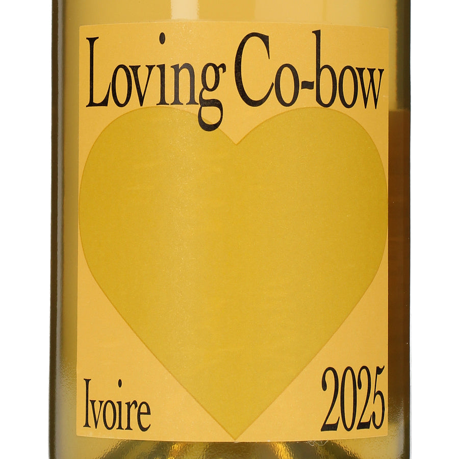 日本ワイン_Loving Co-bow Ivoire 2025_アイジョウコウボウ_宮城県産白ワイン_辛口_750ml