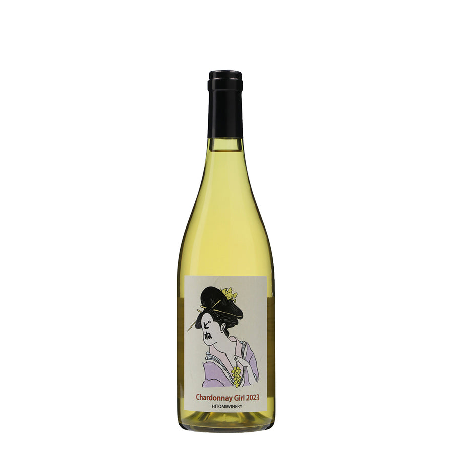 日本ワイン_Chardonnay Girl シャルドネ・ガール 2023_ヒトミワイナリー_滋賀県産白ワイン_辛口_750ml