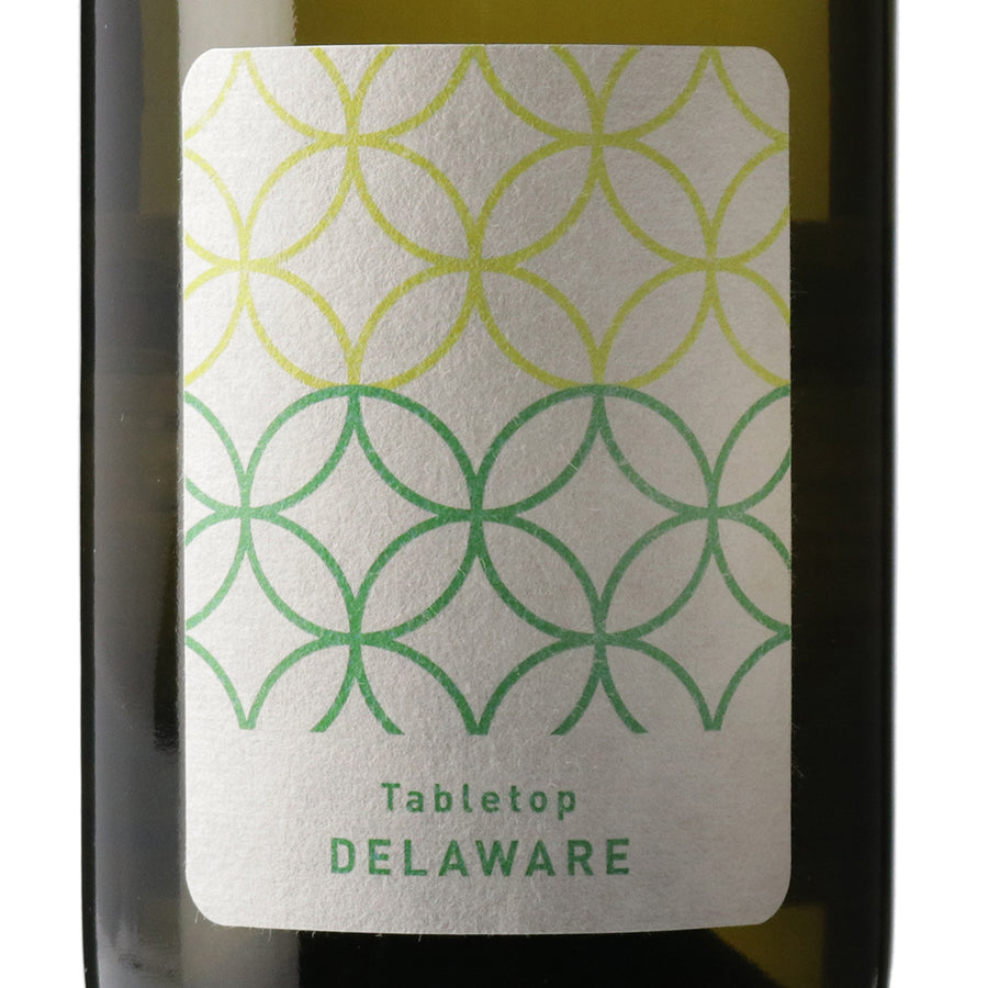 日本ワイン_Tabletop Delaware テーブルトップ デラウェア 2022年(白)_清澄白河フジマル醸造所_東京都産白ワイン_辛口_750ml