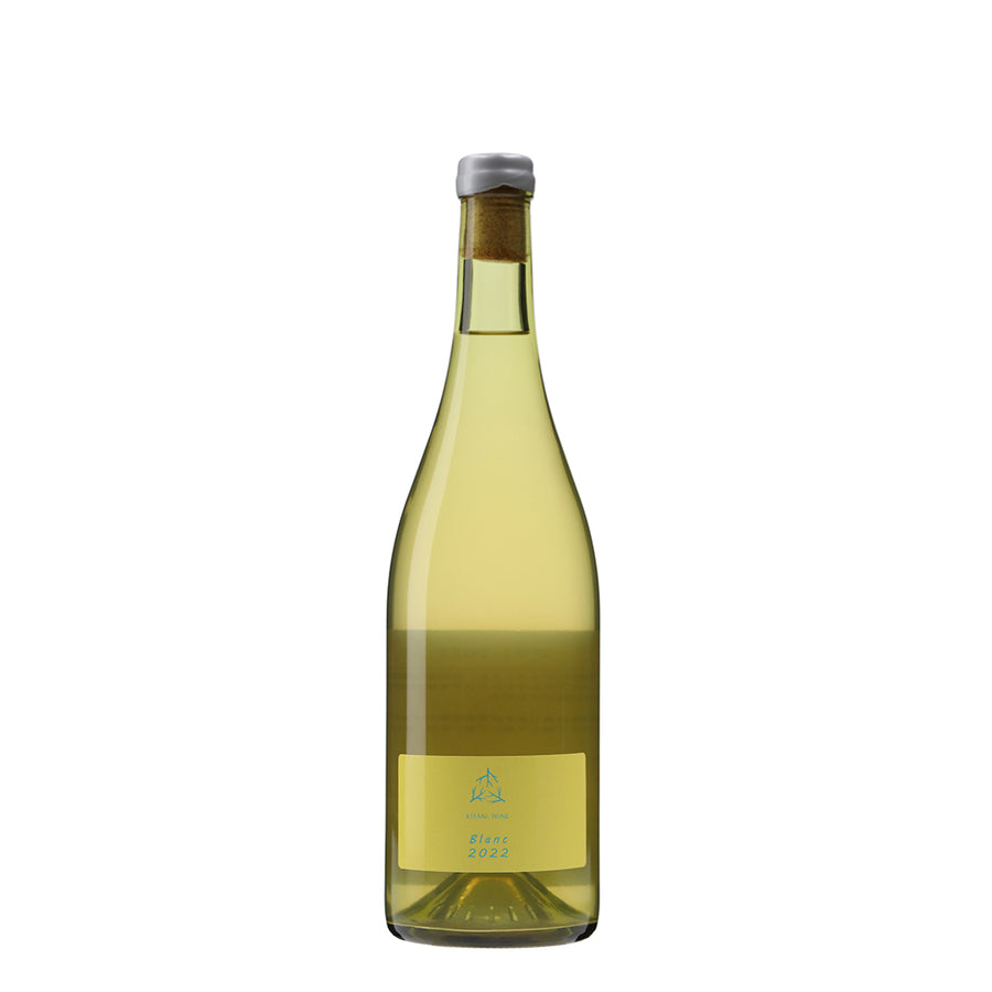日本ワイン_ブラン 2022_木谷ワイン_奈良県産白ワイン_辛口_750ml