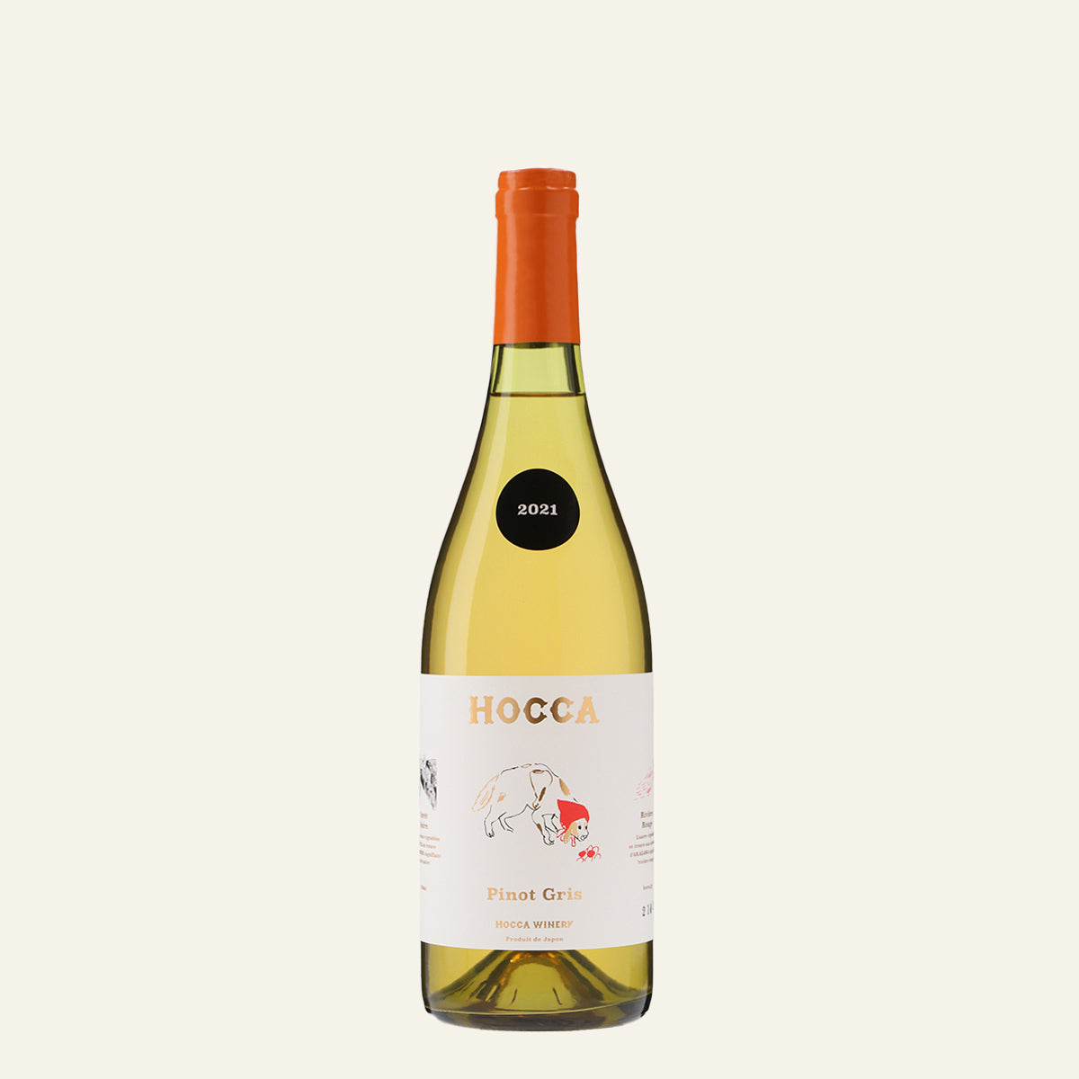HOCCA Pinot Grit 2021 /HOCCA WINERY /白ワイン /辛口 /750ml – wa