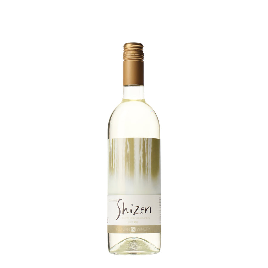 日本ワイン_DOMAINE SHIZEN 2023_富士山ワイナリー_山梨県産白ワイン_辛口_750ml