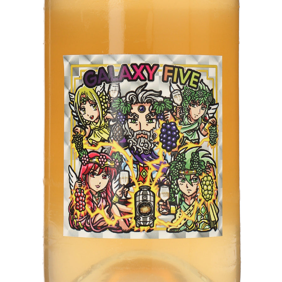 日本ワイン_【よさ来いワイナリー×wa-syu】GALAXY FIVE_よさ来いワイナリー_高知県産白ワイン_辛口_750ml