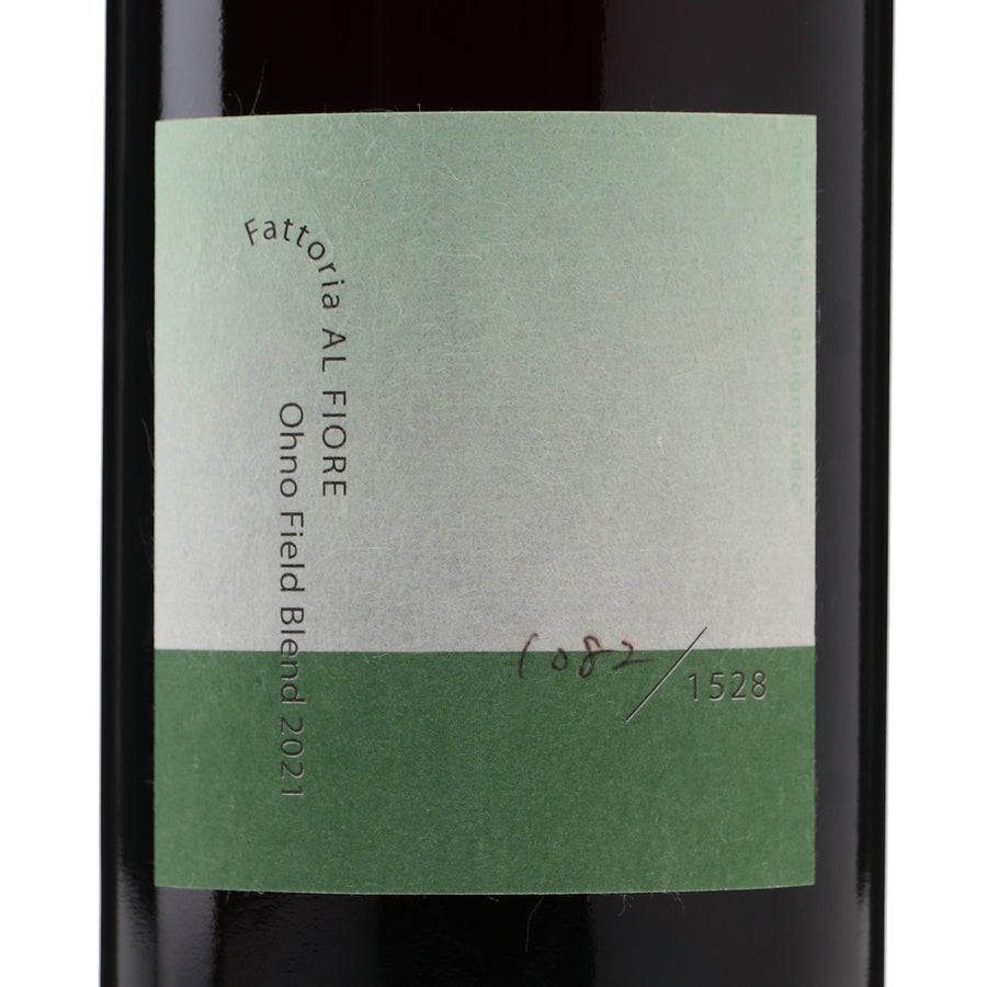 日本ワイン_Ohno Field Blend 2021_Fattoria AL FIORE_宮城県産赤ワイン_ミディアムボディ_750ml