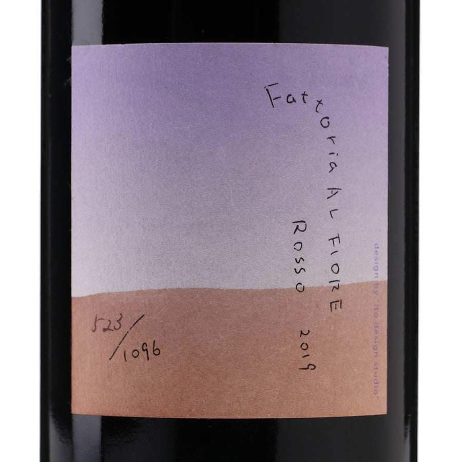 日本ワイン_Rosso 2019_Fattoria AL FIORE_宮城県産赤ワイン_ミディアムボディ_750ml