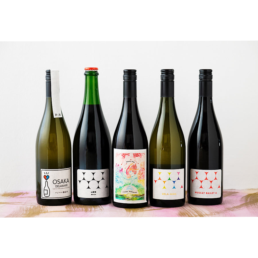日本ワイン_山葡萄 2017_島之内フジマル醸造所_大阪府産赤ワイン_ミディアムボディ_750ml