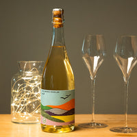 日本ワイン_【岩崎醸造×wa-syu】IWAI KAMOSHI -SPARKLING No.3_岩崎醸造_山梨県産スパークリングワイン_山梨県産白ワイン_辛口_750ml