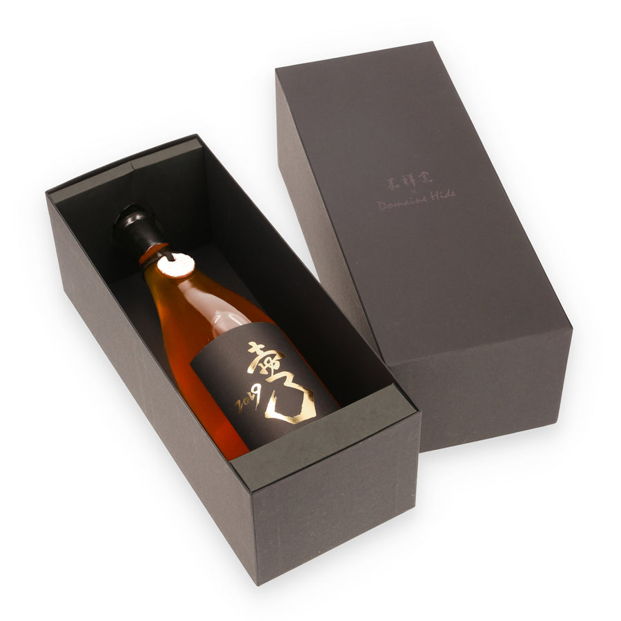 日本ワイン_壺 シャルドネ 嘉祥窯×Domaine Hide_ドメーヌヒデ_山梨県産オレンジワイン_辛口_750ml