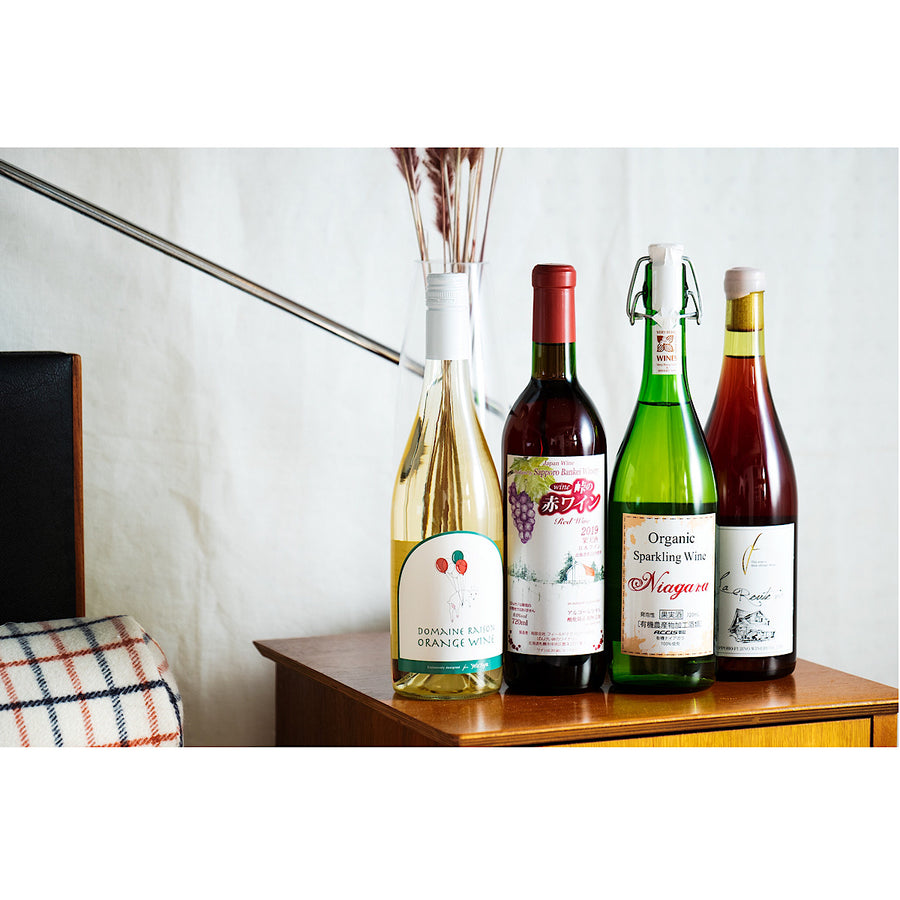 日本ワイン_【ドメーヌレゾン×wa-syu】オレンジワイン 2022_ドメーヌレゾン_北海道産オレンジワイン_辛口_750ml